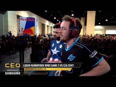 CEO 2019 Melee - CLG | SFAT (Fox) vs Liquid`Hungrybox (Puff) - Winners Finals