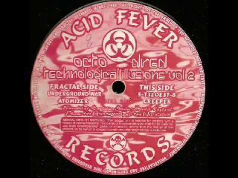 Acid Fever Records   MDMA 9603   Octodred   Technological Illusions Vol  2    Underground War