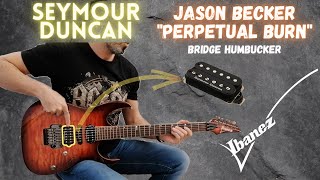 Video thumbnail for Seymour Duncan Jason Becker Perpetual Burn pickup Test on Ibanez RG (Bridge Humbucker) by Guitar Sound Lab