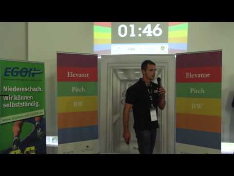 Elevator Pitch BW Niedereschach, 10.10.14 - LKD-Werkzeuge GmbH (2. Platz + Publikumsliebling)