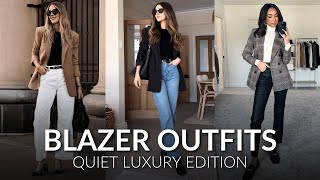 10 Stylish Blazer Outfit Ideas to Elevate Your Look - Dress Elegantly and Old Money
