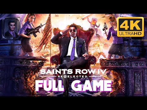 SAINTS ROW 4 - Full Gameplay Walkthrough | 4K 60FPS