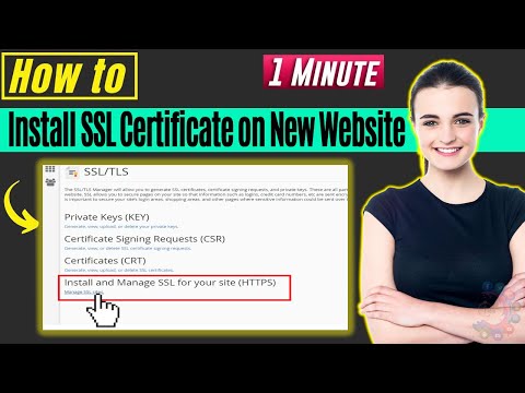 How to install SSL certificate on new website 2026