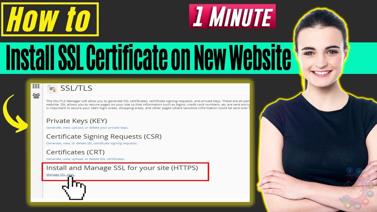How to install SSL certificate on new website 2026