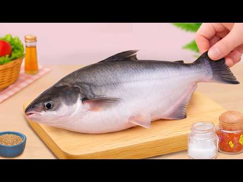 Best Tiny Cooking Ideas 🐟 How To Make Fried Fish Braised in Sweet Sour Chili Sauce