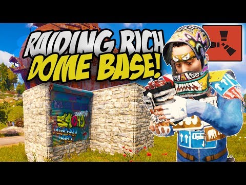RAIDING a SNEAKY RICH COMPONENTS Base! - Rust Solo Survival Gameplay