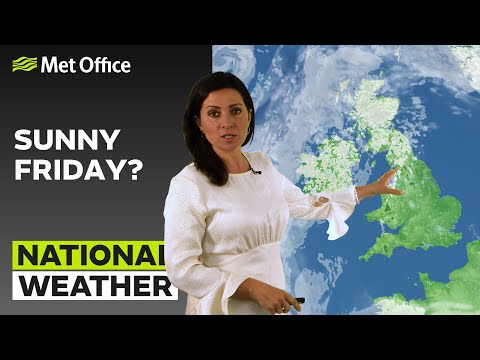 06/07/23 – Increased chance of Thunderstorms – Afternoon Weather Forecast UK – Met Office Weather