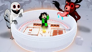 CONSTRUI A MELHOR BASE DE NEVE NO 99 NOITES NA FLORESTA