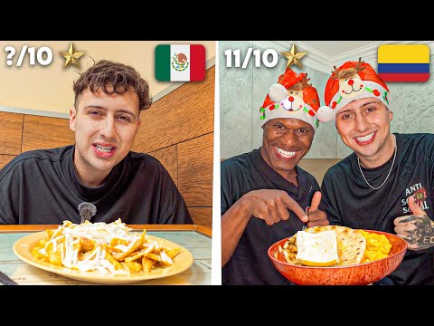 COLOMBIAN BREAKFAST VS MEXICAN BREAKFAST 😱 Which is better?