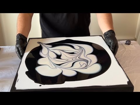 WOW! Which Color had the biggest SURPRISE?! BEAUTIFUL Liquid Puddles + Negative Space