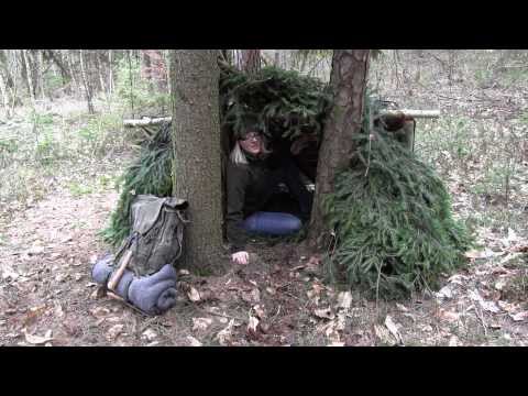 Building A Survival Shelter Video