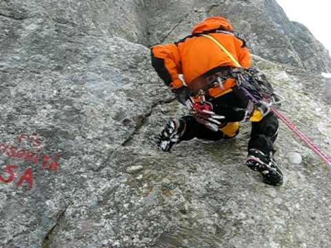 Danut Ochesel in Fisura Insorita iarna