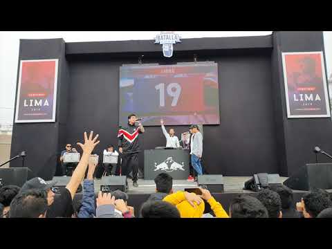 PIERO PISTAS VS JINETE RAP // RED BULL BATALLA DE LOS GALLOS 2019