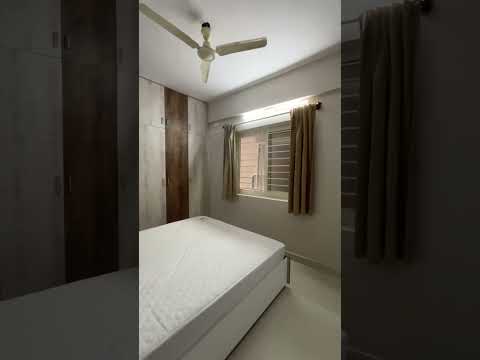 Video thumbnail for A303: Fully furnished 1 BHK Flat for rent in Whitefield | Kots Deux