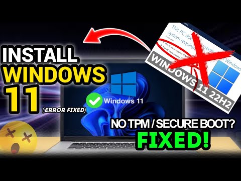 How to Install Windows 11 Without TPM, Secure Boot Error | Full Step-by-Step Guide