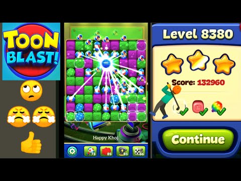 Toon Blast Level 8380 🙄😤👍