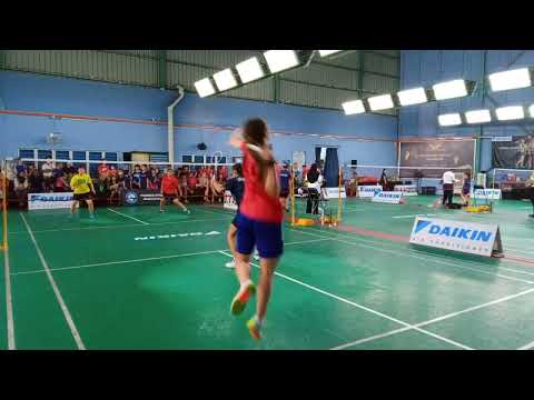 Badminton QF DAIKIN International Girls Double U21 - Celine Ng / Shen Ting Vs Yi Wei / Adiyna Anuar