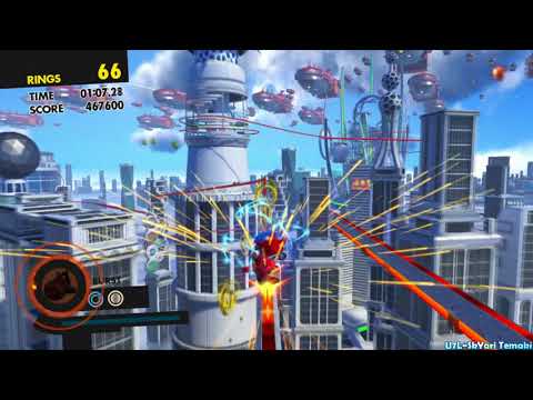 Sonic Forces - Stage 24 - Metropolis: Null Space - S-Rank (Burst)