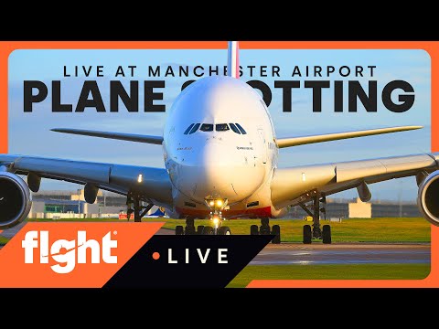 ♦️ LIVE Manchester Airport Plane Spotting - 27/12/25