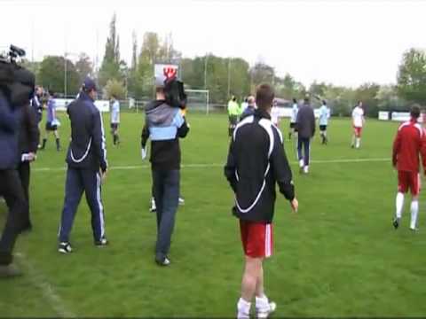 VFL Halle 96 spielt gegen RB Leipzig