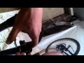 Ремонт пружинно-эластомерной вилки велосипеда Racer 