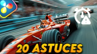 20 Astuces pour aller plus vite sur DAVINCI RESOLVE