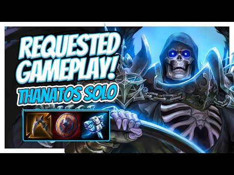 THE SUPREME THANATOS SOLO BUILD! - Smite Season 9 Thanatos solo