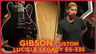 Video thumbnail for Gibson Custom Shop Lucille Legacy ES-355: Ending the Year With a BANG by Alamo Music Center