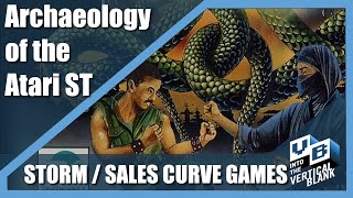 Atari ST Archeology Games Published By Storm / Sales Curve