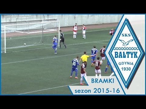 Bałtyk Gdynia - Kaszubia Kościerzyna 1:1 /21.05.2016/ bramki
