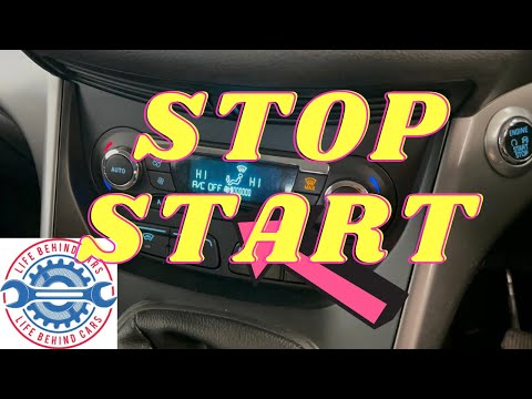 Ford Kuga 2016 Diesel How To Turn Off Or On The Stop Start System 