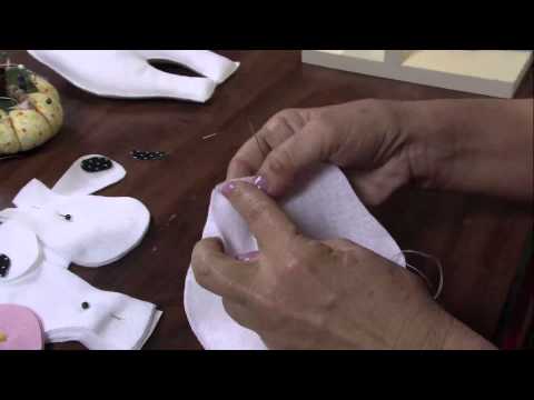 Mulher.com 03/05/2013 Carmen Silva - Vaquinha em feltro Parte 1