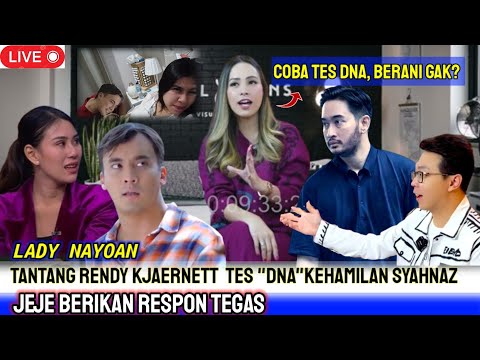 ledy nayoan blak-blakan : ungkap Rendy pernah nginap dirumah syahnaz,saat jeje pergi ke london