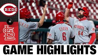 Matt Davidson hits a pinch-hit grand slam in 4-2 win | Reds-Cardinals Game Highlights 8/21/20