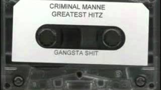 Criminal Manne - Playaz In the Game