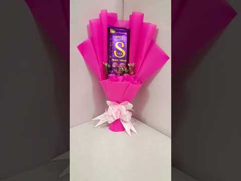 Cadbury Dairy Milk Silk Heart Blush Chocolate Bouquet