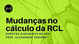 Questão discursiva: O impacto das emendas impositivas no cálculo da RECEITA CORRENTE LÍQUIDA .