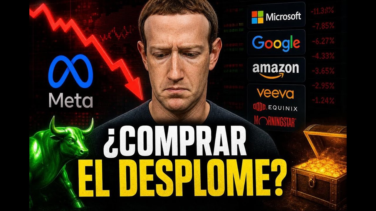 Meta se desploma y el mercado entra en pánico: ¿Oportunidad o suicidio?