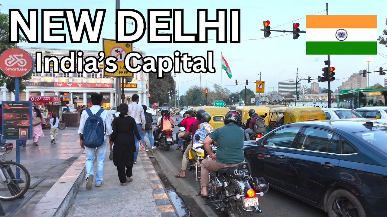 Immersive street-level walking tour through Delhi (Other 2), India, showcasing authentic urban landscapes, local architecture, and the vibrant atmosphere of the city's neighborhoods