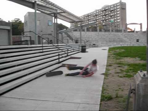 No Comply 8 stair Sketchy Land