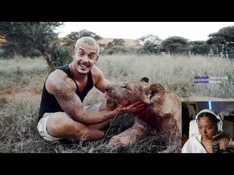 Part Of The Lion Pride - Dean Schneider living with lions ** REACTION