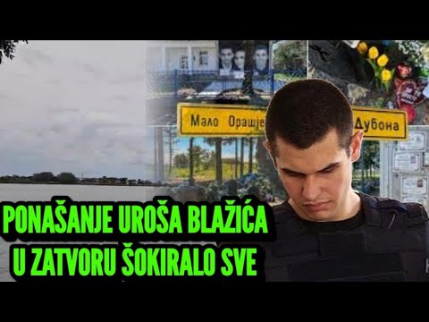PONAŠANJE UBICE U ZATVORU ŠOKIRALO SVE, BIVŠI ROBIJAŠ OPISAO ŠTA RADI UROŠ BLAŽIĆ IZA REŠETAKA!?