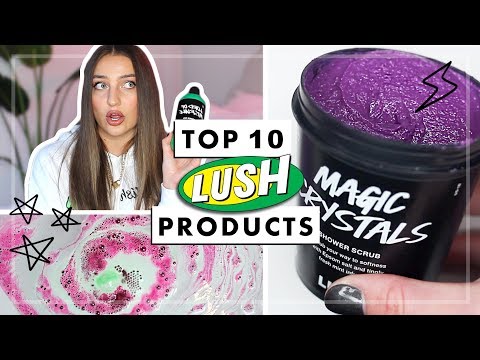 Os 10 principais produtos LUSH que você PRECISA experimentar + DEMOS!