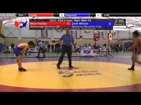 University Freestyle 70kg - Josh Wilson vs. Dean Pavlou