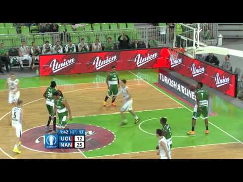 Union Olimpija Ljubljana - JSF Nanterre 78:65 (7. krog, EuroCup 2015/2016)