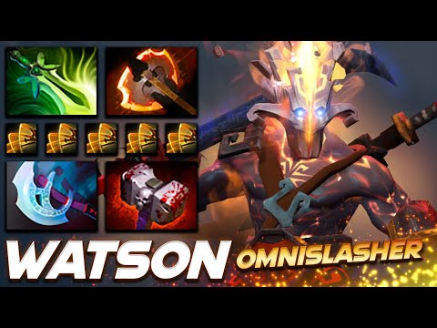 Watson Juggernaut Omnislasher - Dota 2 Pro Gameplay [Watch & Learn]