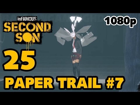 inFAMOUS: Second Son - Paper Trail Mission #5 Walkthrough PART 25 [1080p] TRUE-HD QUALITY