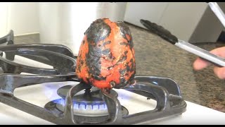 How to Roast Peppers on the Stove or in Oven - How to Peel Bell Peppers - Easily Roasted Red Pepper