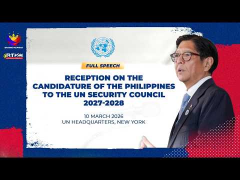 Reception on the Candidature of the Philippines to the UN Security Council 2027-2028