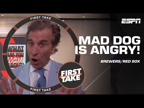 PAY ATTENTION! THAT'S NOT BASEBALL! ????️ - Mad Dog sounds off on Chris Martin & Brewers | First Take